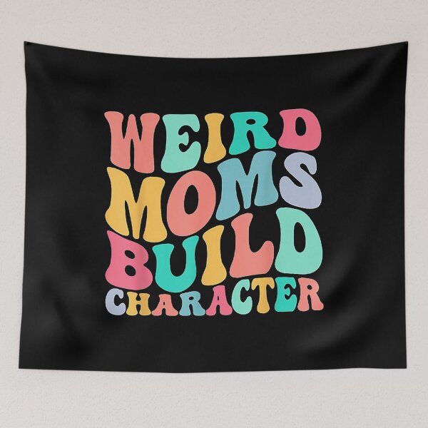 Item preview, groovy weird moms build character  designed and sold by norapettiford.