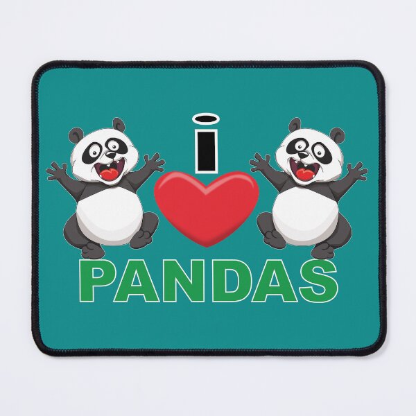 Item preview, I Love Pandas designed and sold by wickedcartoons.