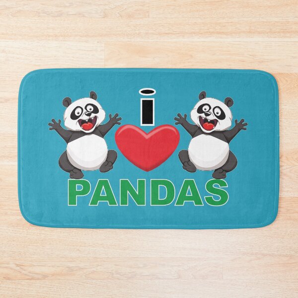 Item preview, I Love Pandas designed and sold by wickedcartoons.