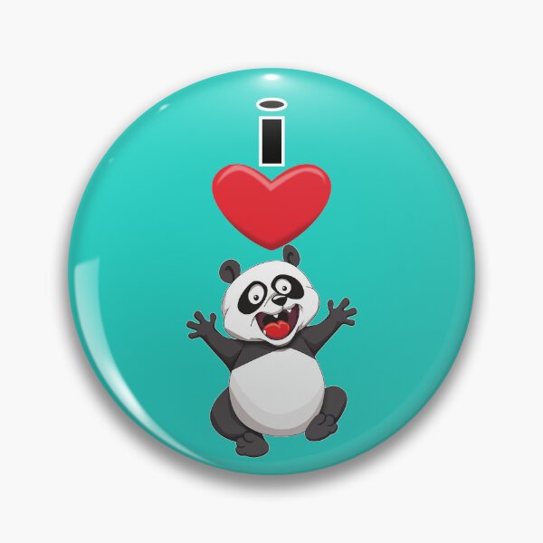 Item preview, I Heart Pandas designed and sold by wickedcartoons.
