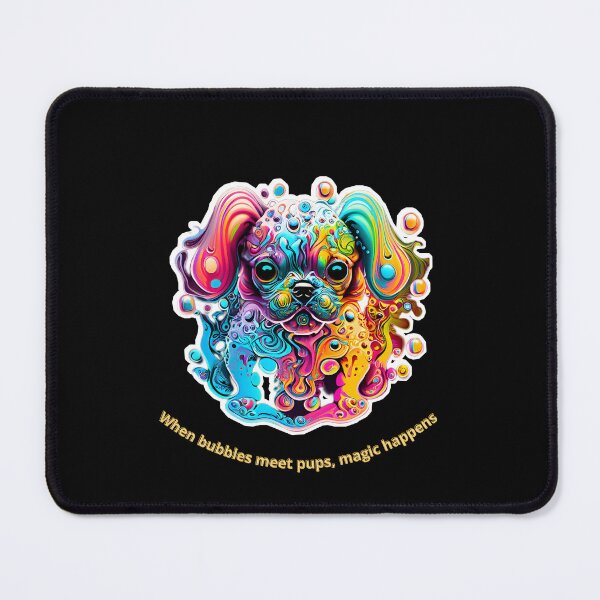 Item preview, Magical bubbles on puppies designed and sold by ManikRaja.