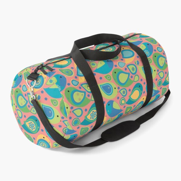 Item preview, Whimsical Modern Colorful Paisley Bird Seamless Repeat Surface Pattern designed and sold by MoePark.
