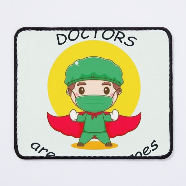 Item preview, Doctors Are Super Heroes Sticker designed and sold by MEDKH02.