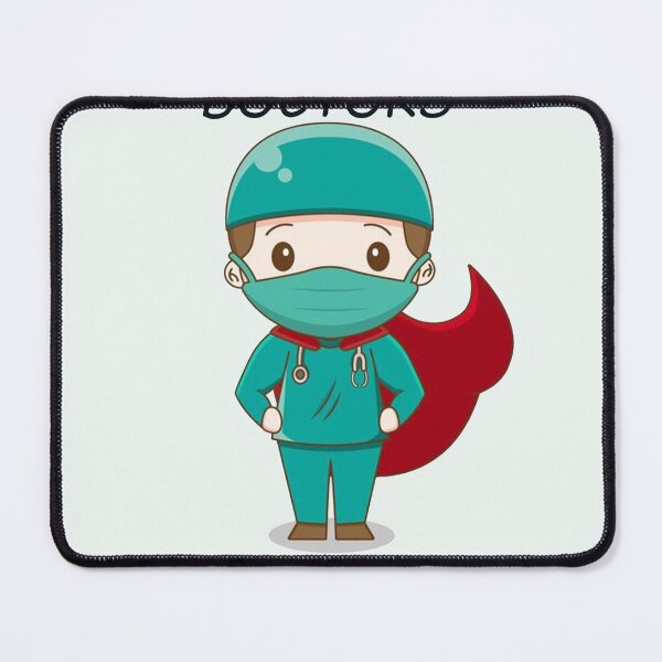 Item preview, Doctors Are Super Heroes Sticker designed and sold by MEDKH02.