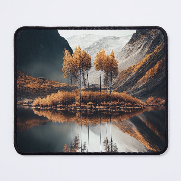 Item preview, Nordic Superb Minimalism Landscape Autumn Art designed and sold by Abili-Tees.