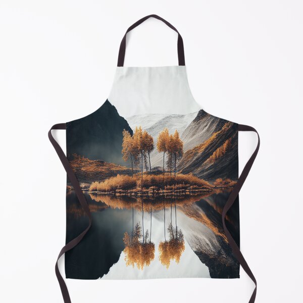 Item preview, Nordic Superb Minimalism Landscape Autumn Art designed and sold by Abili-Tees.