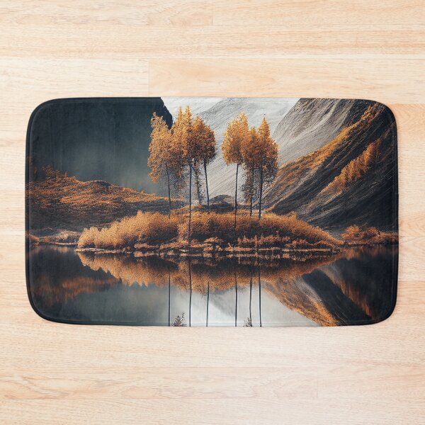 Item preview, Nordic Superb Minimalism Landscape Autumn Art  designed and sold by Abili-Tees.