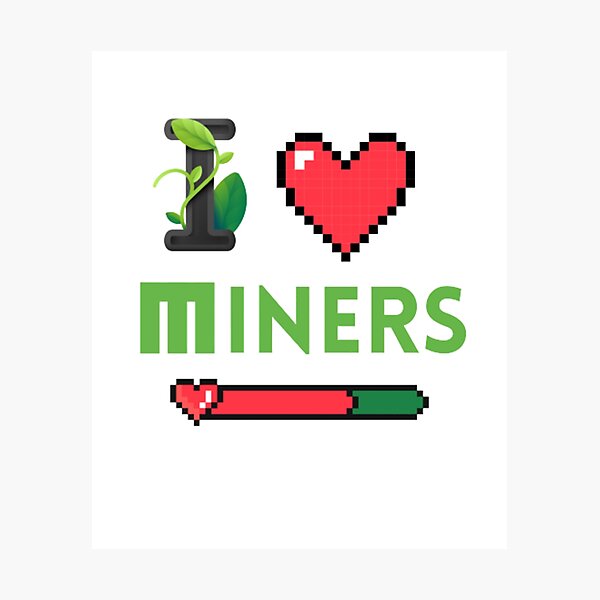 I Love Miner Funny I Love Mincraft Gamer Funny Game Lover Matching Group  Funny Tall T-Shirt