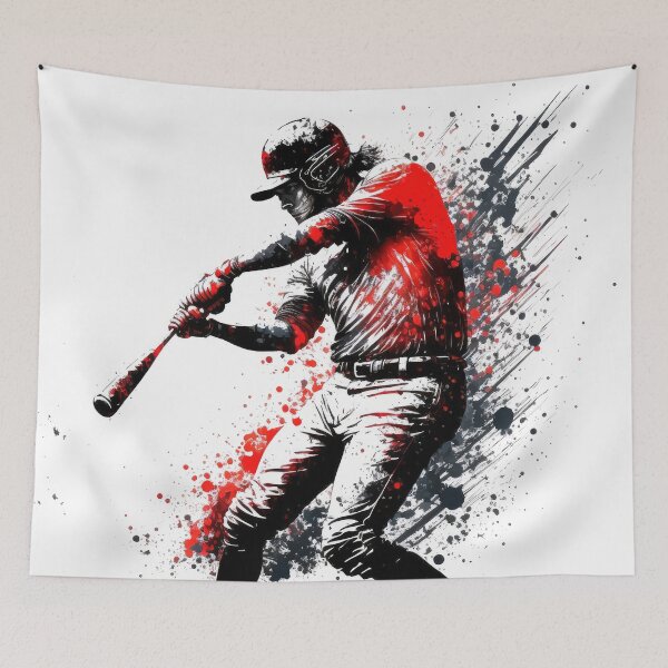 Item preview, Sport Baseball Player Swing Bat designed and sold by ultra-cool.