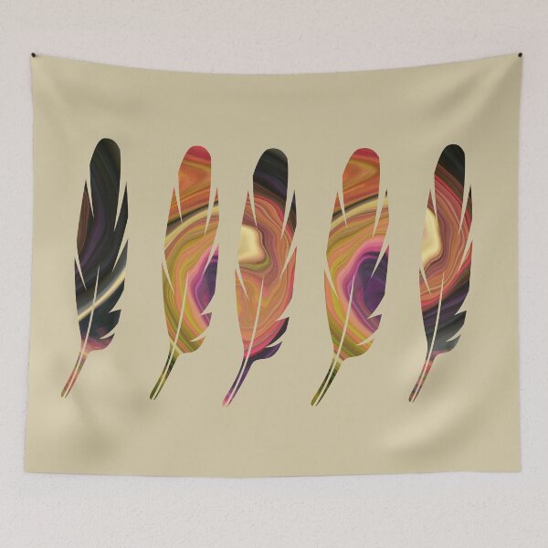 Item preview, Five Feathers designed and sold by Whisperingpeaks.