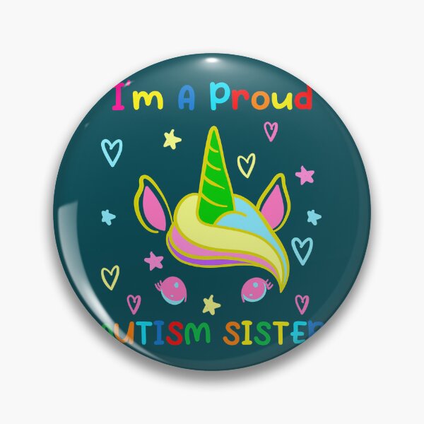 Item preview, Autism Awareness Dabbing Unicorn Girl Proud Autism Sister x designed and sold by KaileeDenesik.