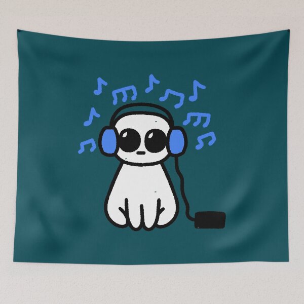 Item preview, Autism Creature Listening to Music Cx designed and sold by KaileeDenesik.