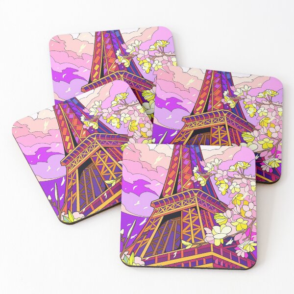 Item preview, botanical flower and paris  designed and sold by yaronjack.