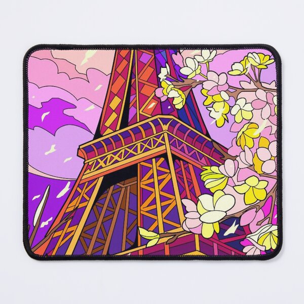 Item preview, botanical flower and paris  designed and sold by yaronjack.