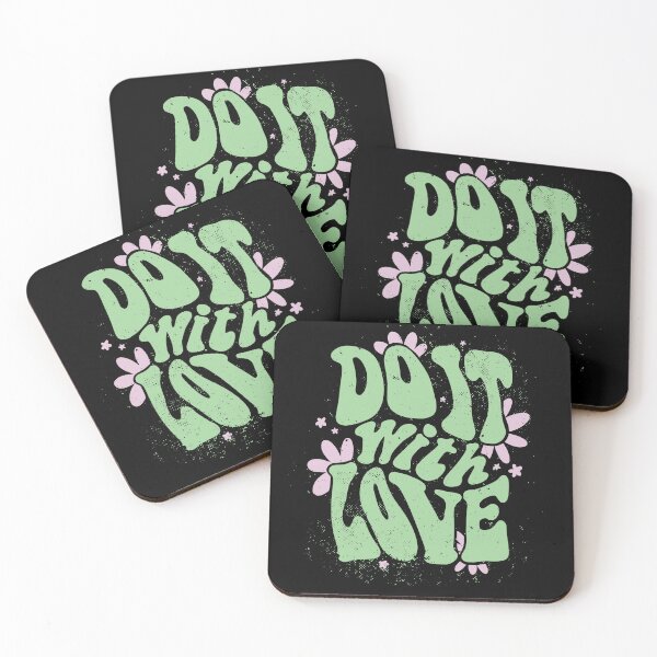 Item preview, Do It With Love Quote designed and sold by TurtleDojo.