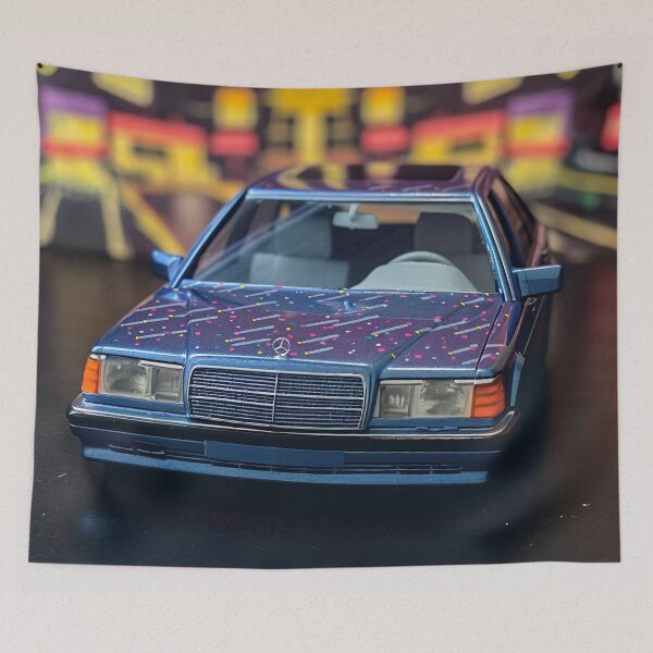 Item preview, D.A. #3 Vaporwave Mercedes 190e  designed and sold by Vaporboy1994.
