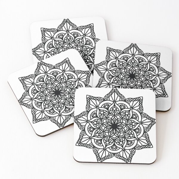 Item preview, Flower Hand drawn Mandala design designed and sold by ppklikemandala.
