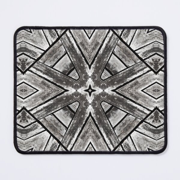 Item preview, Aged Rustic Wood Flooring Kaleidoscope Pattern 6 designed and sold by Swabcraft.