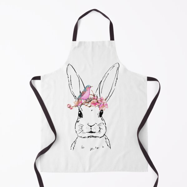 Item preview, Easter Bunny with a Bird designed and sold by Inspirely.