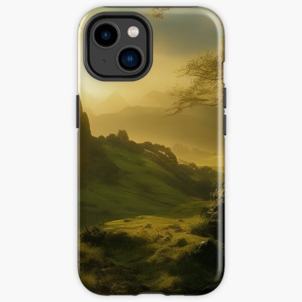 The sunlit world seemed an unsubstantial, magical place, shimmering with the heat haze, and all its details were lit up and sharply defined, as if seen through a crystal. iPhone Tough Case