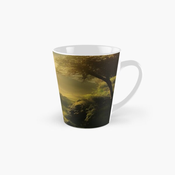 The sunlit world seemed an unsubstantial, magical place, shimmering with the heat haze, and all its details were lit up and sharply defined, as if seen through a crystal. Tall Mug