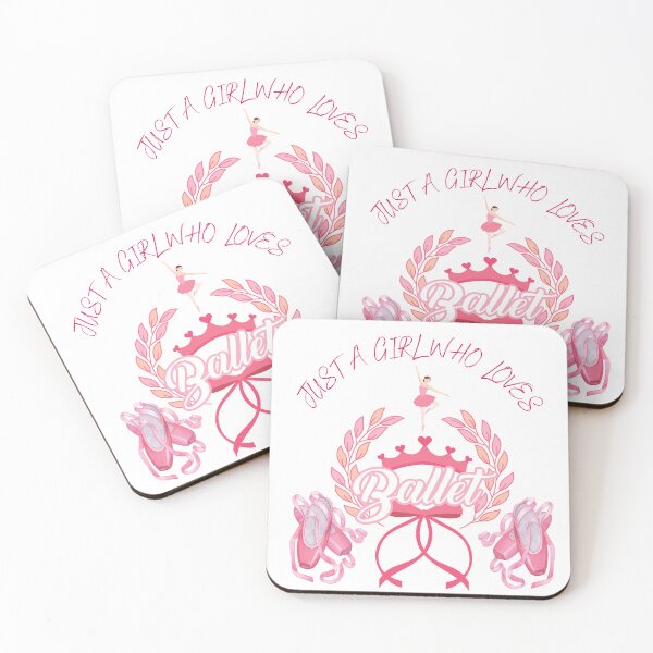 Item preview, Just A Girl Who Loves Ballet designed and sold by Quirky Dez.