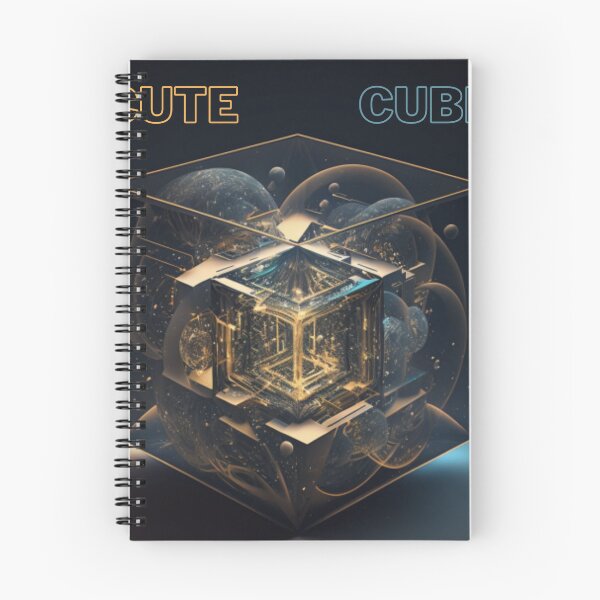 Item preview, cute cube, gold and blue designed and sold by piotrlask.