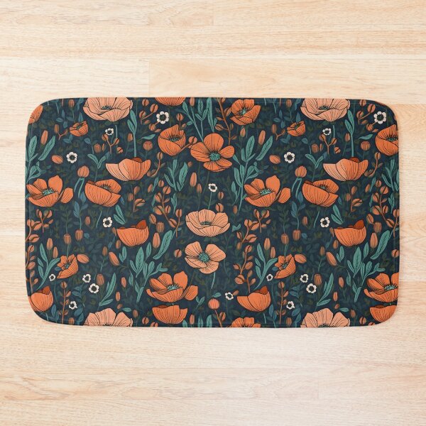 Item preview, Flowerfield Repeating Pattern designed and sold by candlewithhare.