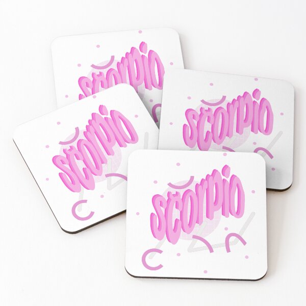 Item preview, Pink Scorpio Retro 80s Design designed and sold by Isabella Wirth.