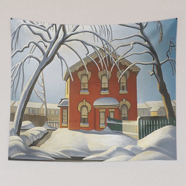 Item preview, Red House by Lawren Harris designed and sold by TheRedVineyard.