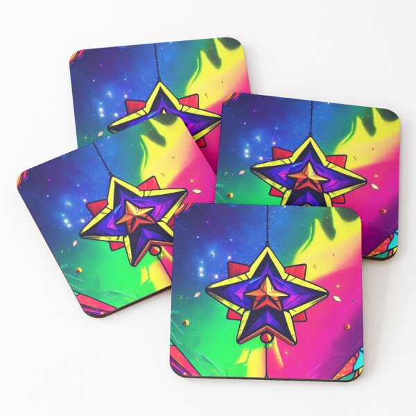 Item preview, Stained Glass Pop Art 3 - Star Power designed and sold by stevepmp.