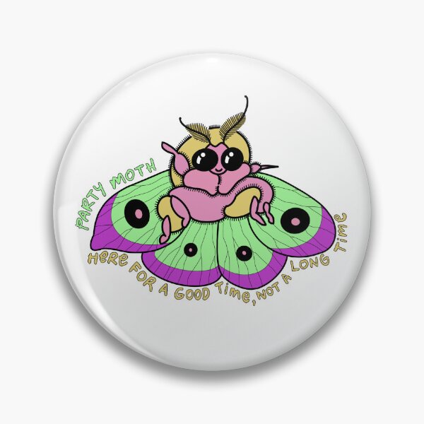 Item preview, Party Moth designed and sold by Sara Cook.
