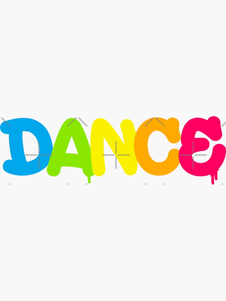 Tiny Dancers Sticker for Sale by abigailwiley