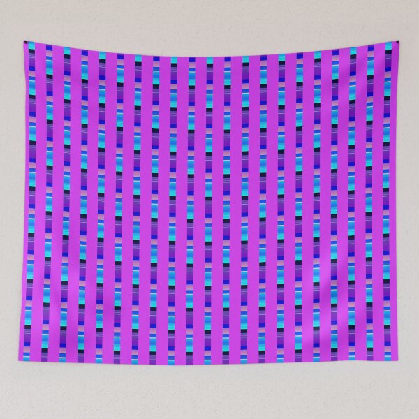 Item preview, Purple blue abstract | Creative violet blue lines pattern designed and sold by lausn.