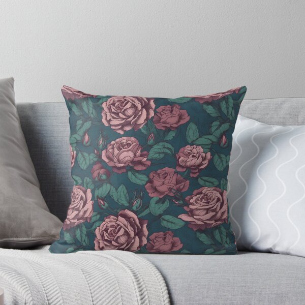 Artikelvorschau, Rosa Rosen-Muster entworfen und verkauft von CustomPrintHub.