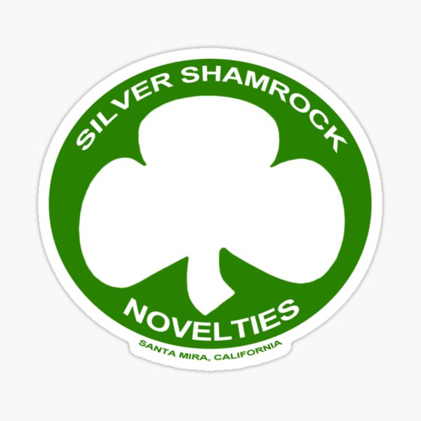 Item preview, silver shamrock novelties ssn shirt - traditional white shamrock design designed and sold by Dermotha.