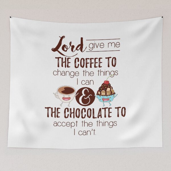 Item preview, Coffee Chocolate Serenity Prayer designed and sold by jaygo.