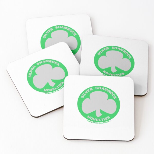 Item preview, silver shamrock novelties designed and sold by Dermotha.