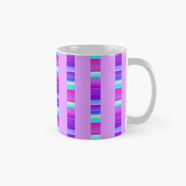 Item preview, Purple blue abstract geometric | Creative violet blue lines pattern designed and sold by lausn.