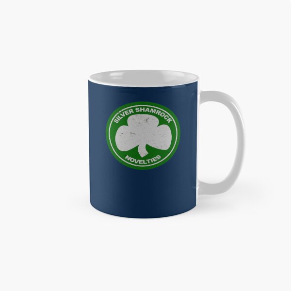 Item preview, silver shamrock novelties designed and sold by Dermotha.