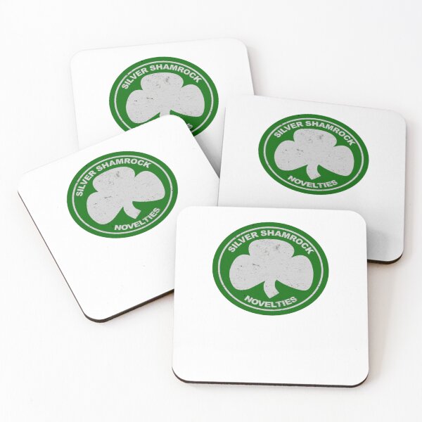 Item preview, silver shamrock novelties designed and sold by Dermotha.