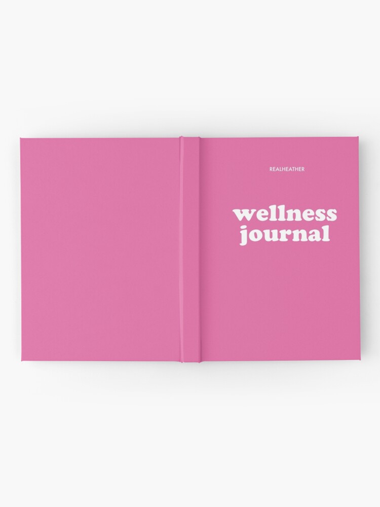 Wellness Journal Pink Shades Color #1 | Hardcover Journal