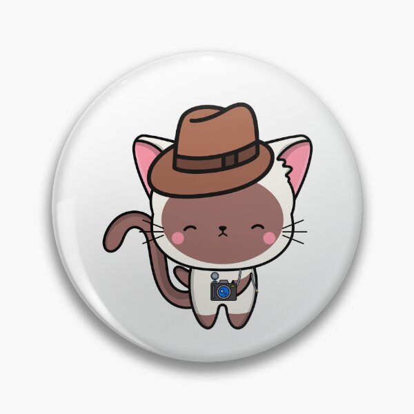 Item preview, Funny white cat is holding a camera designed and sold by Pet Station.