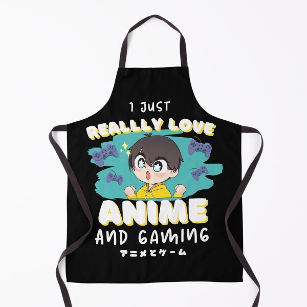 Item preview, "I Just Really Love Anime and Gaming" Otaku Gamer Design designed and sold by DigitalByEb.
