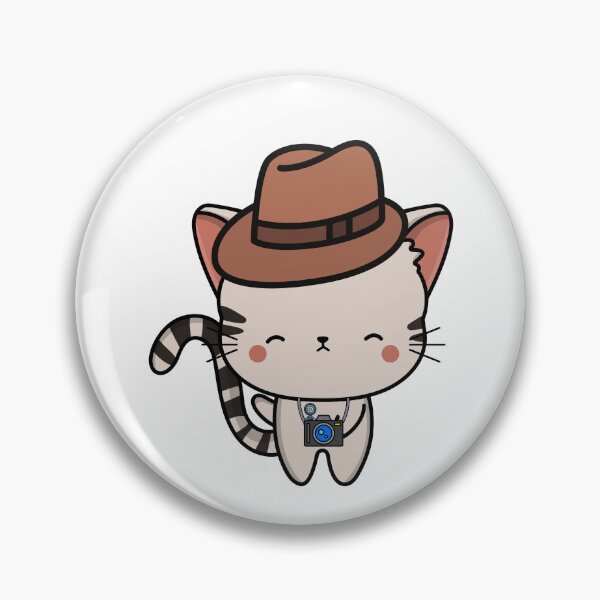 Item preview, Funny Tabby cat is holding a camera designed and sold by Pet Station.