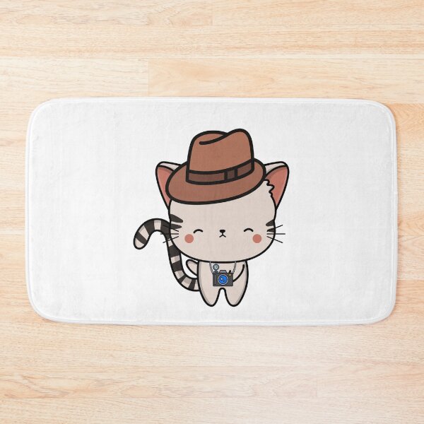 Item preview, Funny Tabby cat is holding a camera designed and sold by Pet Station.