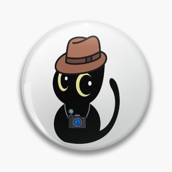 Item preview, Funny Black cat is holding a camera designed and sold by Pet Station.