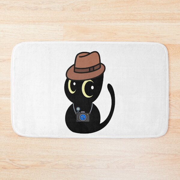 Item preview, Funny Black cat is holding a camera designed and sold by Pet Station.