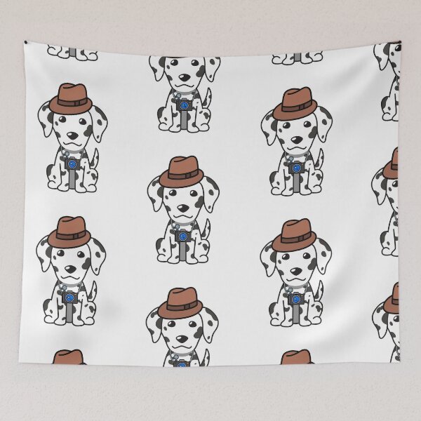 Item preview, Funny Dalmatian is holding a camera designed and sold by Pet Station.