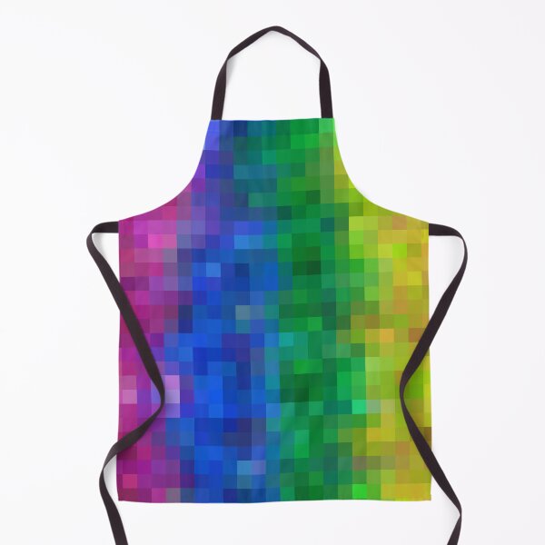 Item preview, Modern Colorful Pixel Gradient Rainbow Pattern Digital Pride Parade designed and sold by Zazizu.